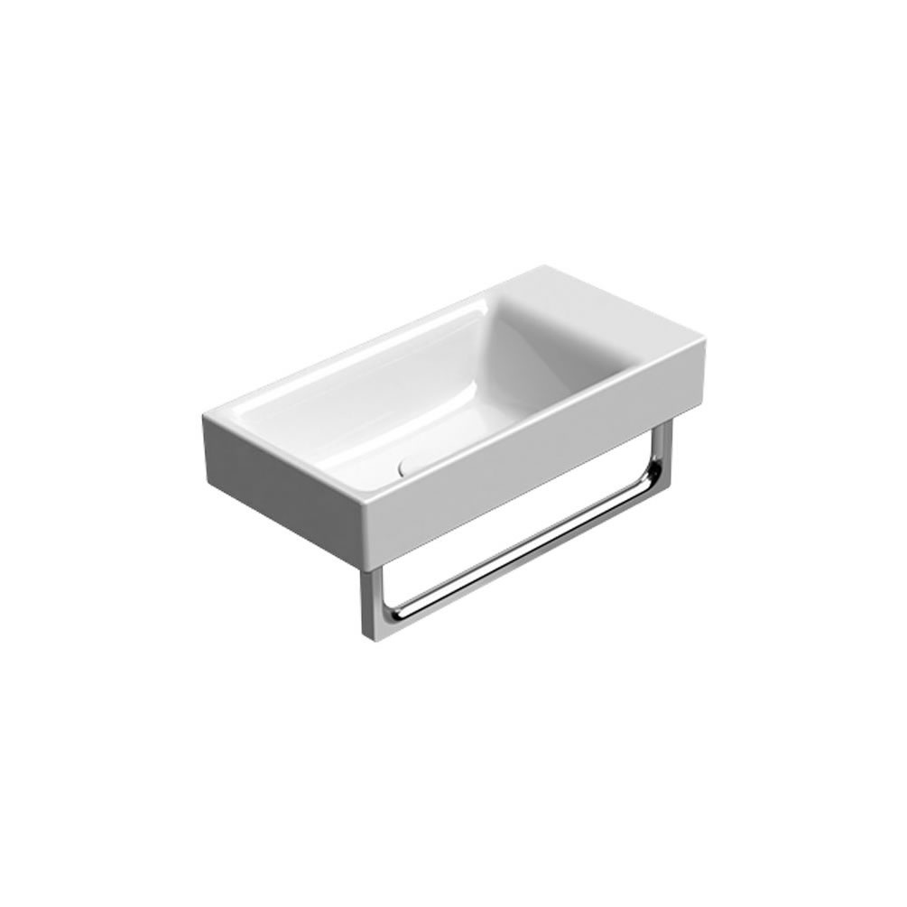 Cutout image of GSI Nubes 500 x 250mm Wall-Hung Basin